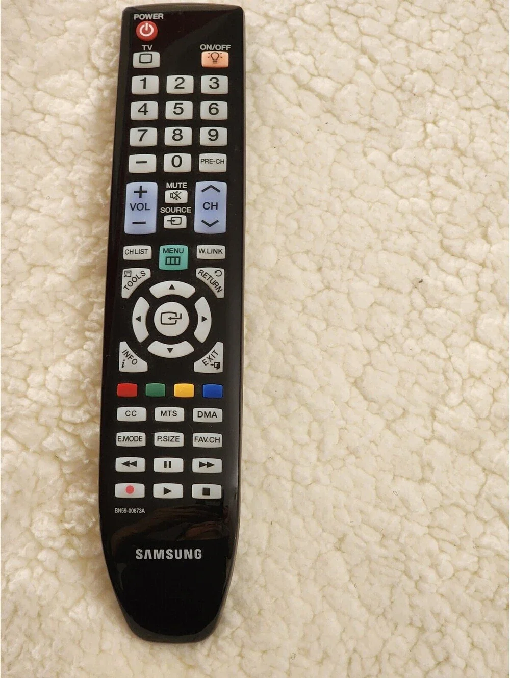 Samsung AA59-00481A OEM Original TV Remote for Samsung TV - Black